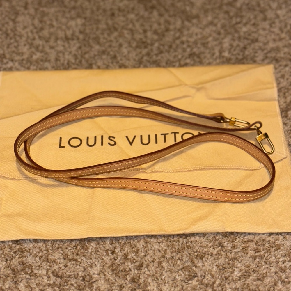 Louis Vuitton Brown Crossbody Bag Strap